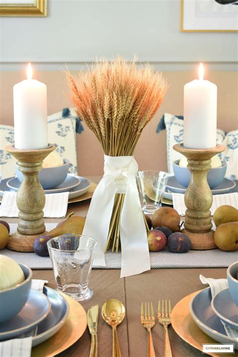 RUSTIC THANKSGIVING TABLE | CITRINELIVING