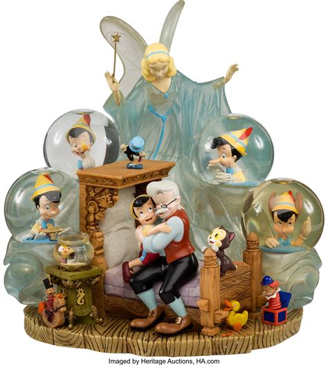 Pinocchio Blue Fairy Snow Globe (Walt Disney, 2004).... Memorabilia ...