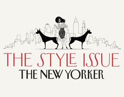 The New Yorker Style issue on Behance