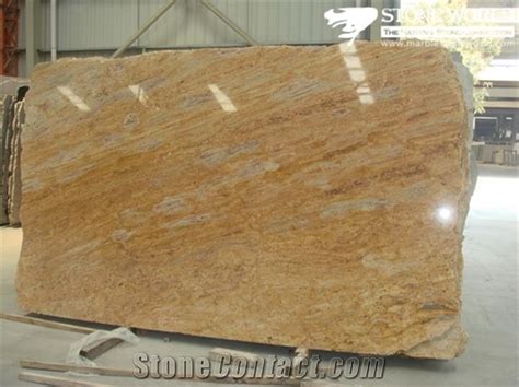 Kashmir Gold Granite Slabs from India - StoneContact.com