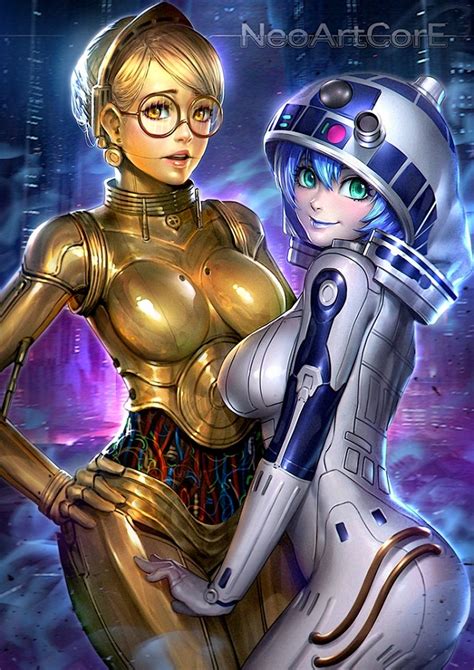 Últimas Tendencias: R2 D2 y C-3PO nunca estuvieron tan sexys como en este cartel artístico de ...