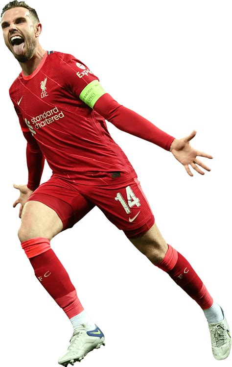 Jordan Henderson Liverpool football render - FootyRenders