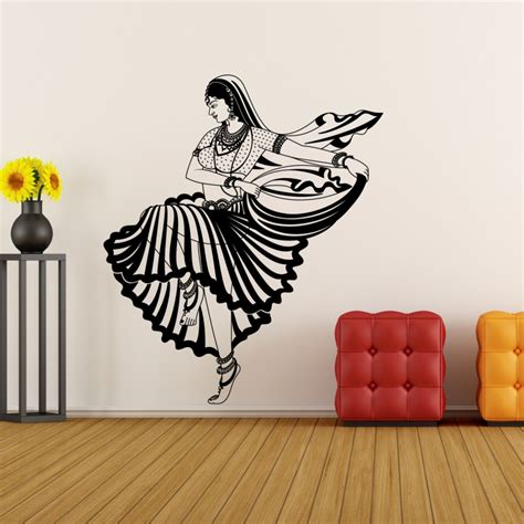The Wall Decal blog: Mastani - Ethnic Indian wall decal from Kakshyaachitra
