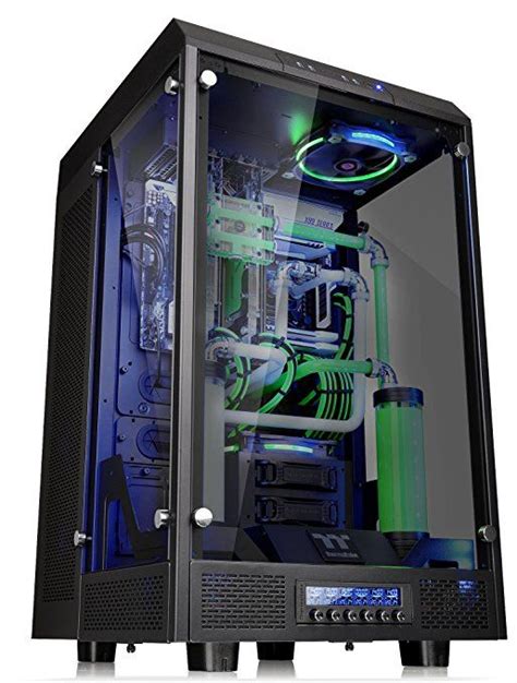 Amazon.com: Thermaltake TOWER 900 E-ATX Full Tower Super Gaming Computer Case, Black CA-1H1 ...