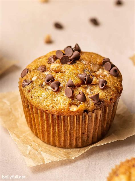 Banana Bread Muffins Recipe - Belly Full