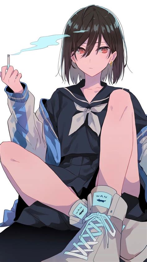 Tomboy Casual💕[Original] (2250x4000) - Animewallpaper Kawaii Anime Girl ...