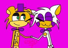 Golden Freddy x Lolbit by littlesonallylover.deviantart.com on @Devi… | Adventure Fredbear ...