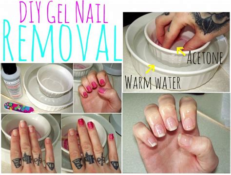 How To Remove Gel Nail Polish (With And Without Acetone) DIY WAYS ...