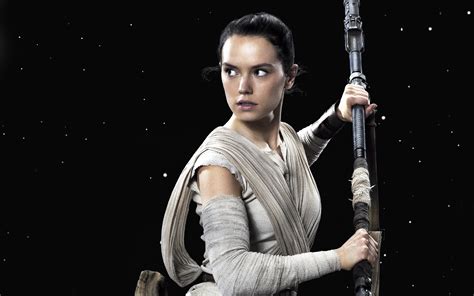 Daisy Ridley Rey Star Wars The Force Awakens Wallpapers | HD Wallpapers ...