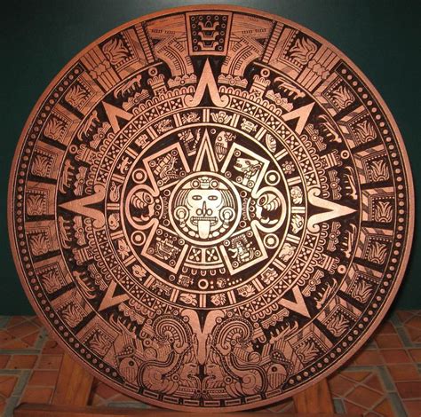 Aztec Skull Calendar - Hestia Fredelia