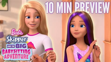 10 Minute Movie Preview | Barbie: Skipper and the Big Babysitting Adventure - YouTube