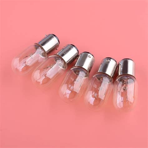 Amazon.com: 5Pcs Light Bulbs 220V 15W BA15D Fit for Singer Home Sewing Machine 99K 132Q 201 201 ...