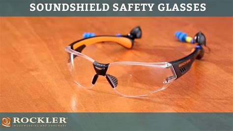 Bench Dog® Soundshield Safety Glasses - YouTube