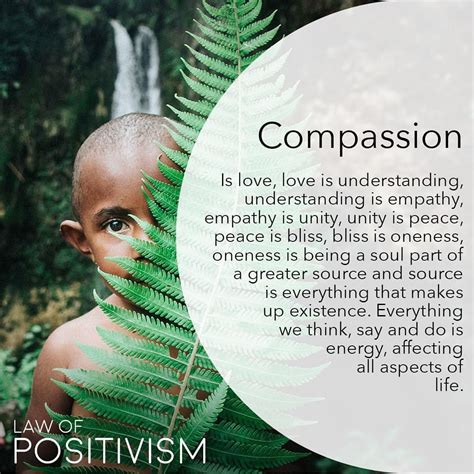 Compassion for Yourself and others. Compassion for those that are like and not like you ...