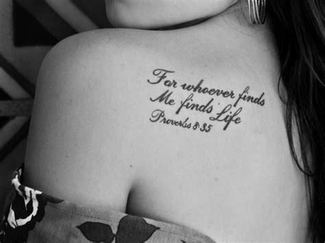 57 Awesome Quotes Shoulder Tattoos - Shoulder Tattoos