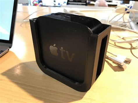 Apple TV 4th Gen Wall Mount by another gary | Download free STL model | Printables.com