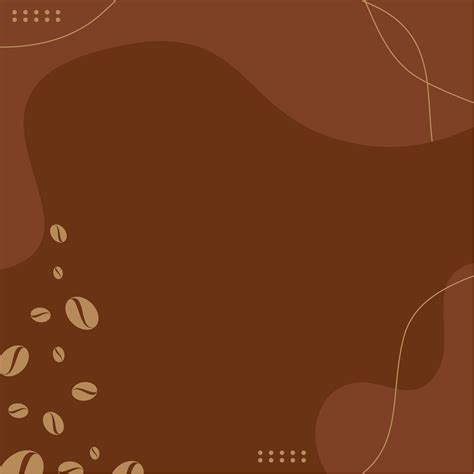 Chocolate coffee aesthetic background 18751208 Vector Art at Vecteezy