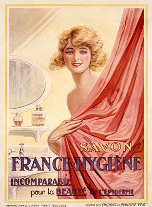 Savon - Soap - Zeep - French Vintage Poster Beauty Ad, Diy Beauty, Abstract Canvas Painting ...