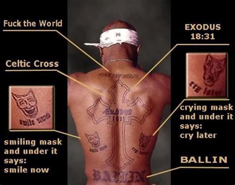Tupac's back tattoos Tupac Smile, 2pac Tattoos, Tupac Makaveli, Tupac Wallpaper, Duck Wallpaper ...