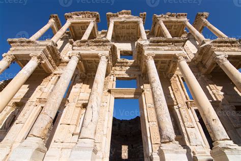 Library of Celsus in Ephesus 10295730 Stock Photo at Vecteezy