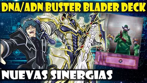 CIRUGÍA DE ADN/DNA SURGERY BUSTER BLADER FUSION DECK | SINERGIAS ANTIMETA - DUEL LINKS - YouTube