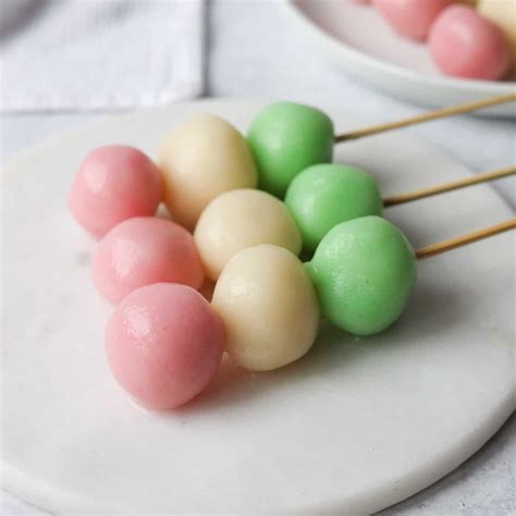 Quick & Easy Hanami Dango (Japanese Sweet Dumplings)