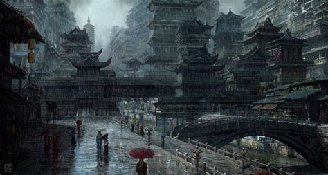 Ancient City by Qiang Zhou [1920x1025] : wallpapers