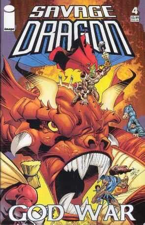 SAVAGE DRAGON GOD WAR # 4 Akınsofttan Gelenler Image Comics