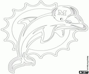 Miami Dolphins Coloring Pages - Coloring Home