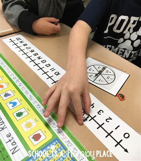 School Is a Happy Place: Free Number Line Activities Your Students Will Love