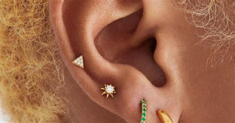 Why Auricle Piercings Are Perfect For Curated Ear Constellations