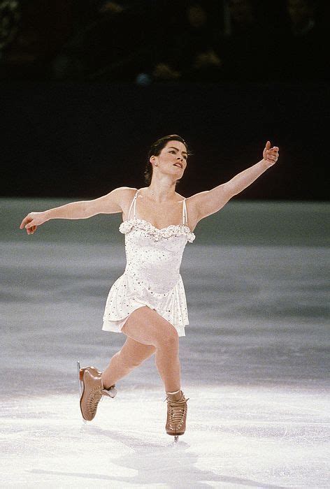 Nancy Kerrigan performing her technical program during the World ...