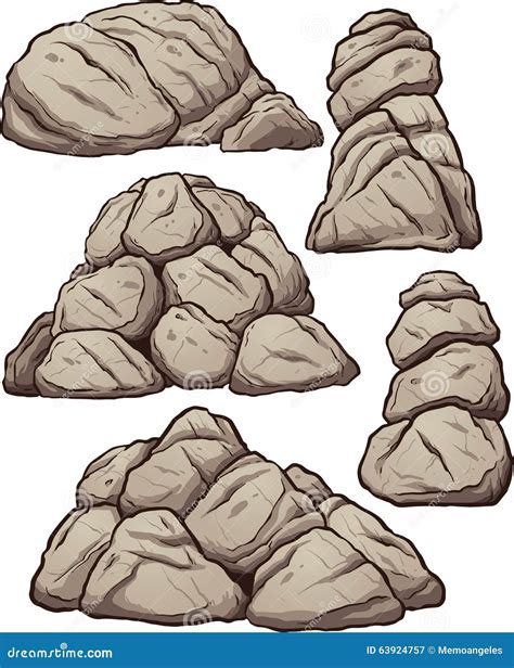 Rocks Cartoons, Illustrations & Vector Stock Images - 103299 Pictures ...