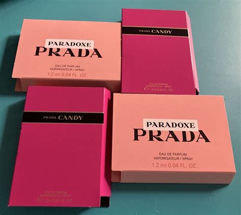 Set of 4 Prada Perfume Samples | eBay