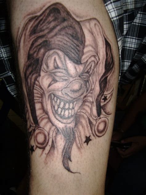 Tatuajes de payasos siniestros