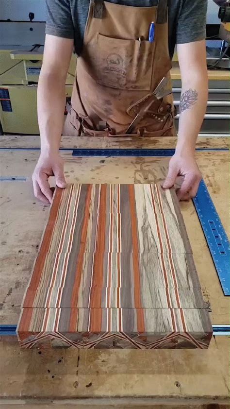 INSANITY! CHAOS HELICAL PATTERN FLIP | Woodworking, Easy woodworking projects, Woodworking ...