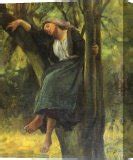 Jules Breton Asleep In The Woods painting anysize 50% off - Asleep In The Woods painting for sale