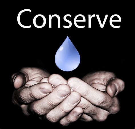 Wisdom in Water, please...: Water Conservation?