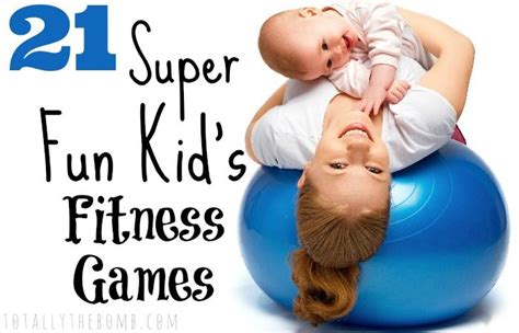 21 Super Fun Kid's Fitness Games | Exercise for kids, Fitness games for kids, Fun fitness games