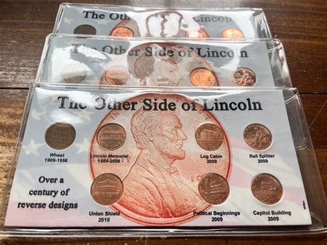 Lincoln Penny Gift Set Centennial 1909-2010 Commemorative Collection in ...