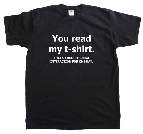 $18.76 AUD - You Read My T-Shirt Anti Social Mens Cotton Funny Tee Shirt #ebay #Fashion | Funny ...