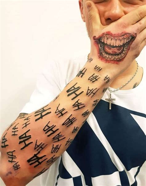 The Joker Tattoos: Meanings, Artists, Tattoo Designs & Ideas