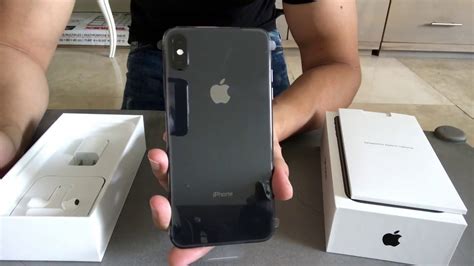 UNBOXING IPHONE XS MAX SPACE GRAY - YouTube