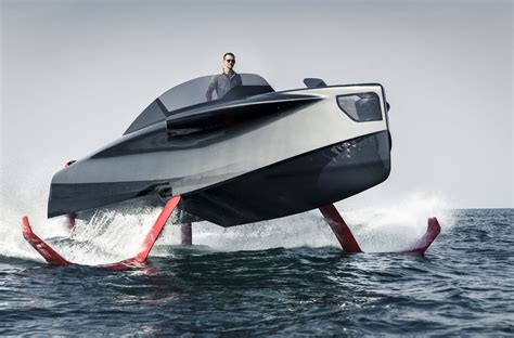 FOILER - A Hydrofoil Boat from the United Arabian Emirates