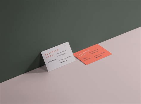 Free Business Card Mockup — Free Mockup World