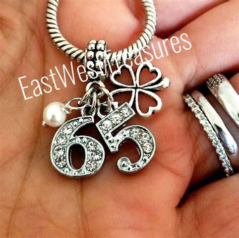 Lucky number 65 Birthday Gift for 65 year old Women 65th | Etsy