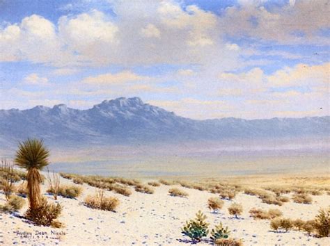 Desert Landscape Painting | Audley Dean Nichols Oil Paintings