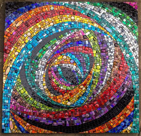 Rabbit Hole Mosaic | Mosaic art, Glass mosaic art, Mosaic