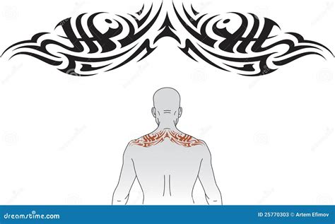 Tribal tattoo pattern stock vector. Illustration of maori - 25770303