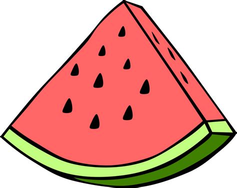 Free Clipart: Simple Fruit Watermelon | Gerald_G